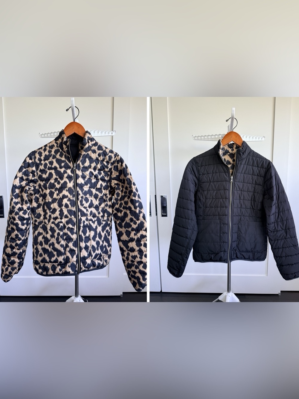 Brooks Brothers Women Reversible Thermore Puffer Jacket – XS